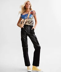 Graffiti Mesh Top