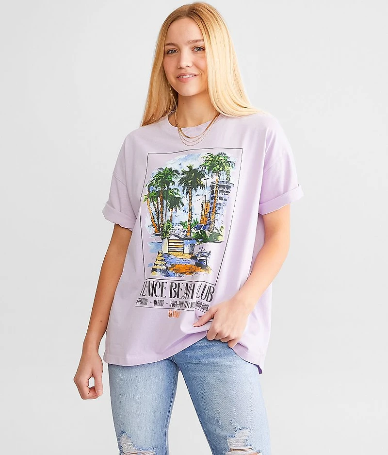 Venice Beach Club Oversized T-Shirt