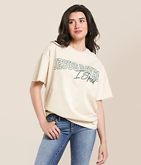 Jesus Saves I Spend Oversized T-Shirt