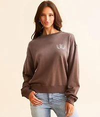 Running Horses Oversized Pullover