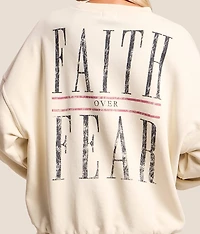 Faith Over Fear Pullover
