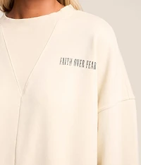 Faith Over Fear Pullover