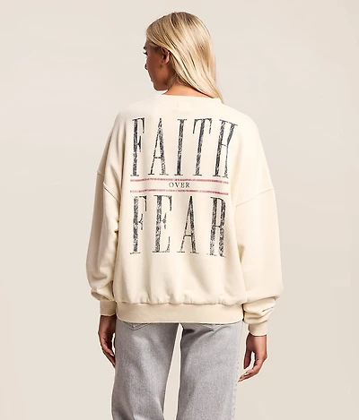 Faith Over Fear Pullover