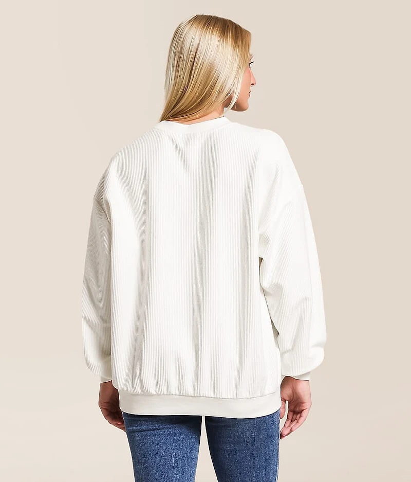 Alpine Forest Oversized Pullover
