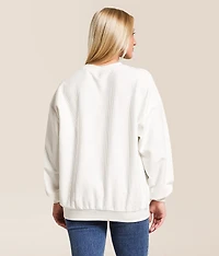 Alpine Forest Oversized Pullover