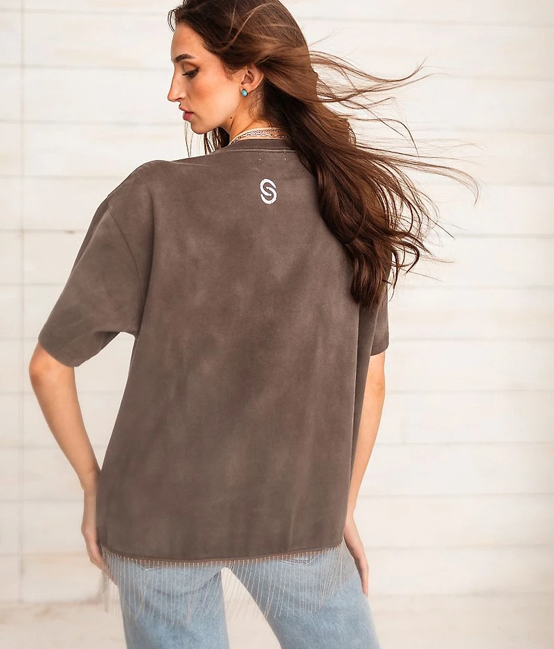 Wild West Cowgirl Oversized T-Shirt