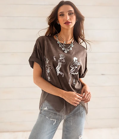 Wild West Cowgirl Oversized T-Shirt