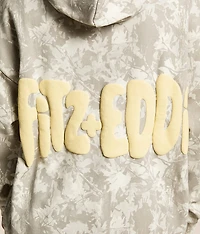 With Love Camo Hooded Sweatshirt