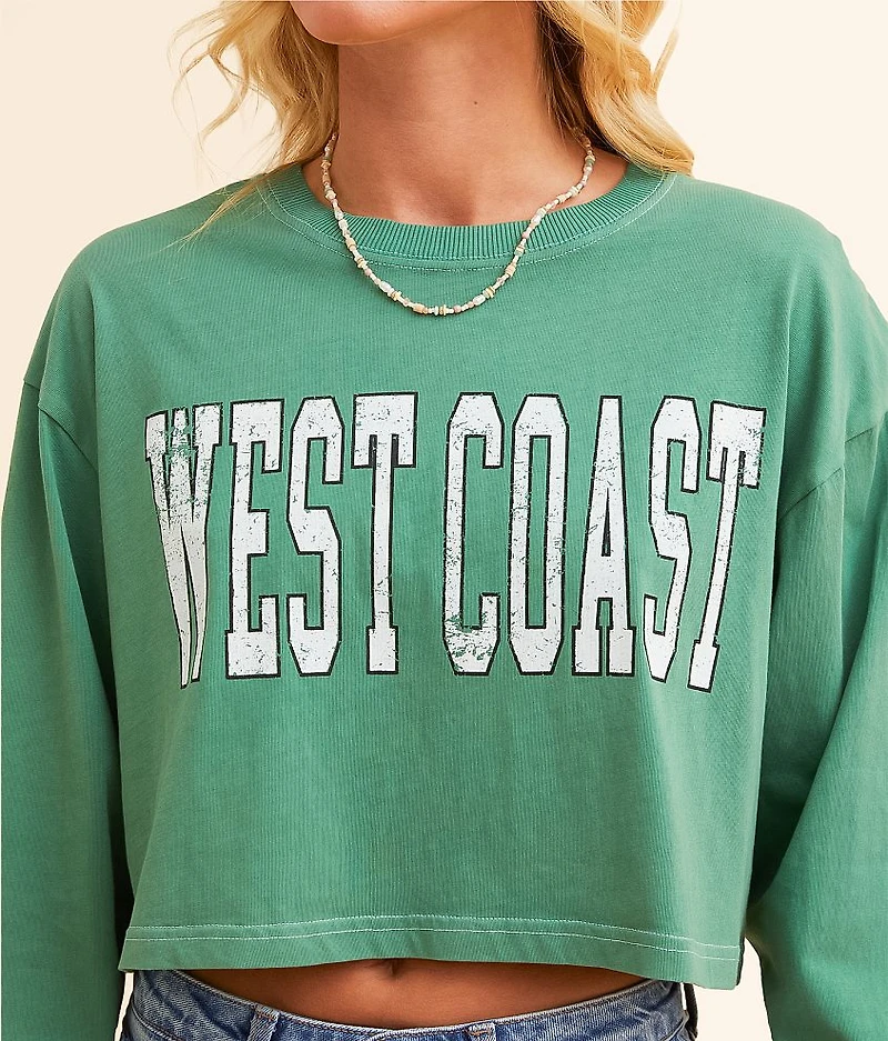West Coast Boxy Cropped T-Shirt