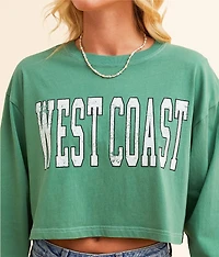 West Coast Boxy Cropped T-Shirt