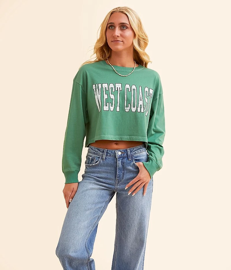 West Coast Boxy Cropped T-Shirt