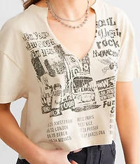Punk Rock Tour Cropped T-Shirt