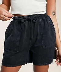 Washed Knit Short