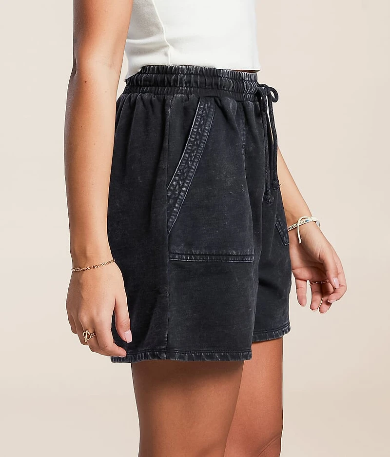 Washed Knit Short