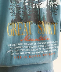 Great Smokey Mountains Oversized Pullover