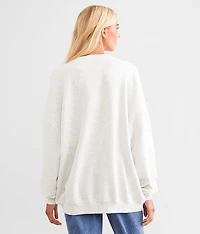 Benchwarmers Football Oversized Pullover