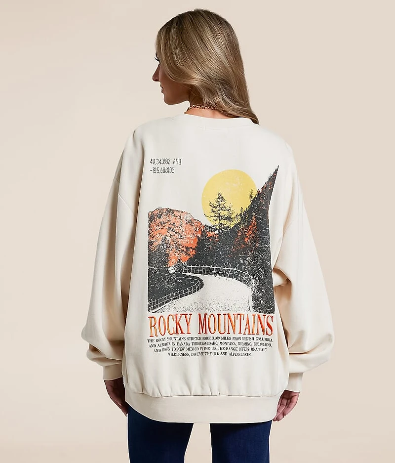 Rocky Mountain Oversized Pullover