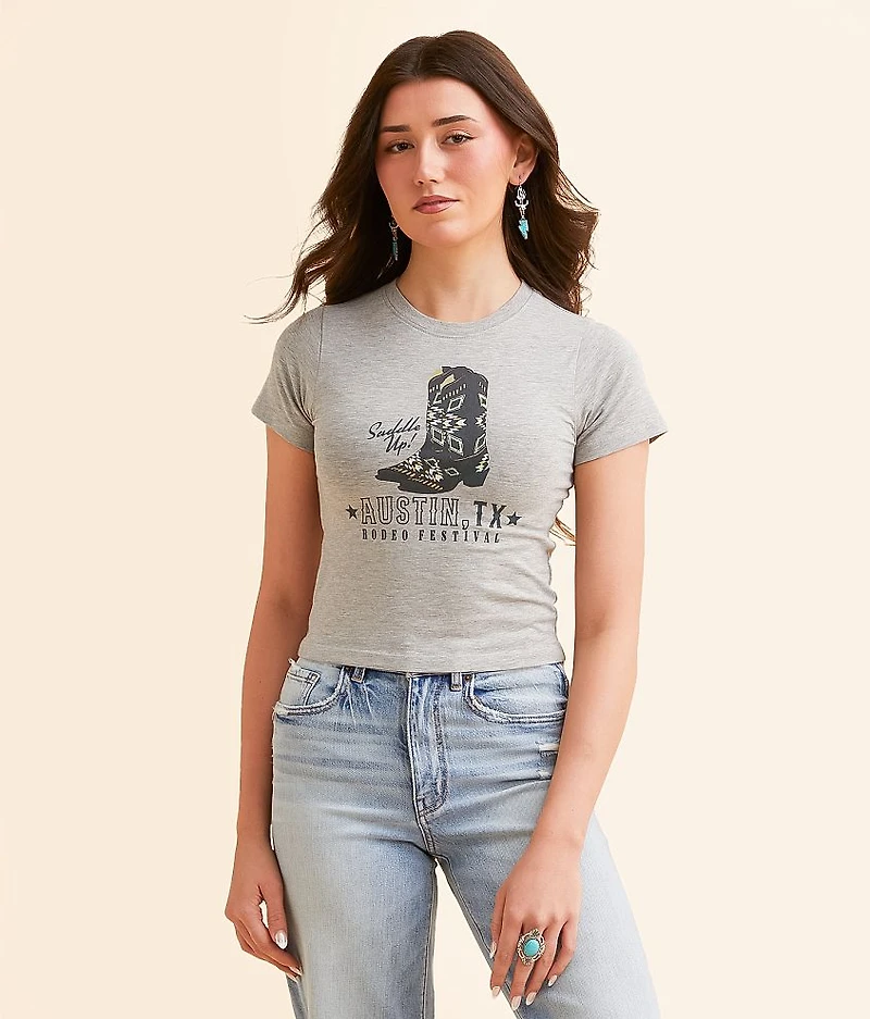 Saddle Up Austin, Texas Baby T-Shirt
