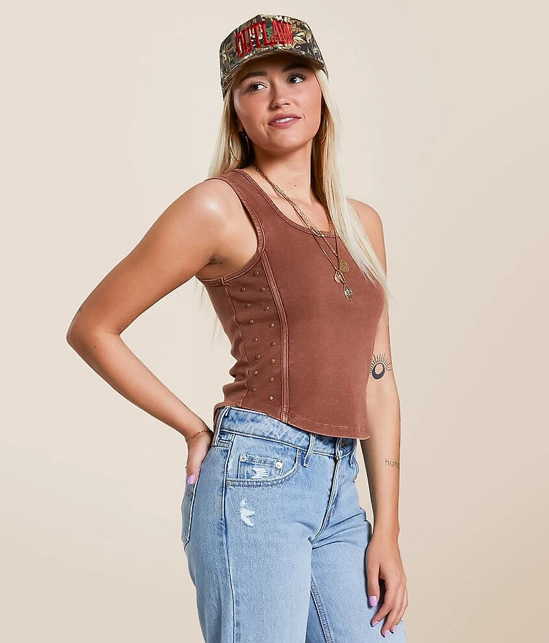 Studded Tank Top