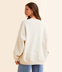 Christmas Tree Farm Oversized Pullover