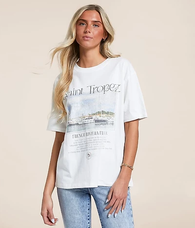 Saint Tropez Oversized T-Shirt