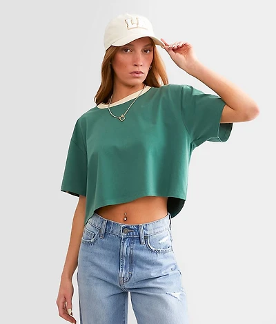 Boxy Cropped T-Shirt