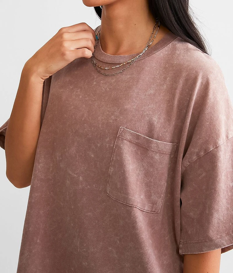 Washed T-Shirt Dress