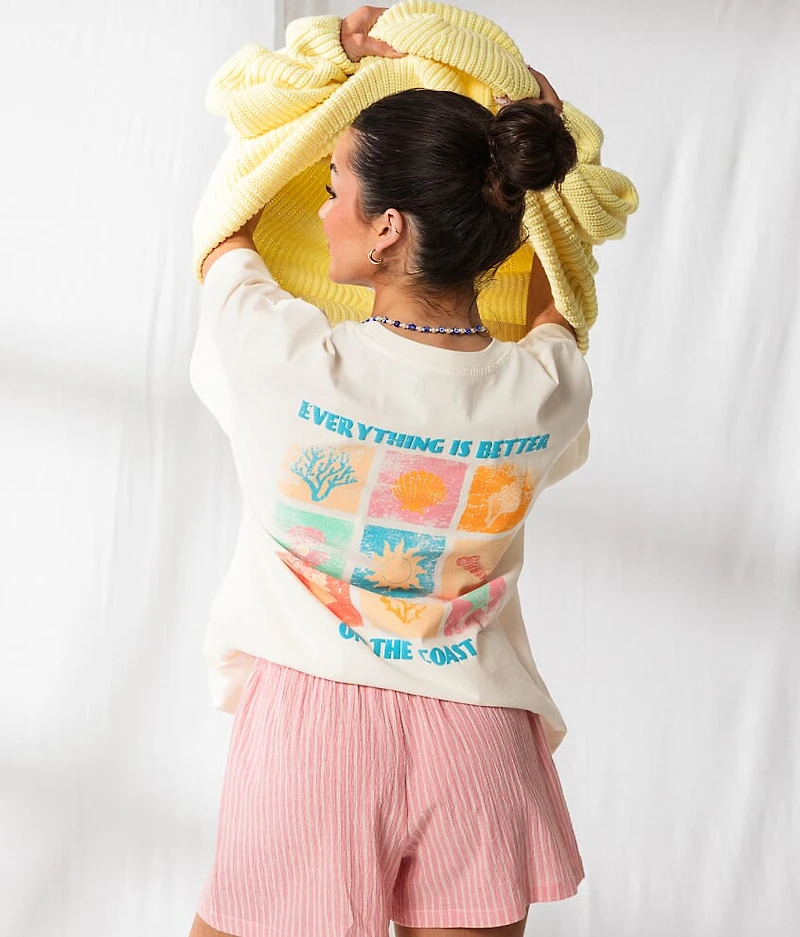 Better On The Coast Oversized T-Shirt