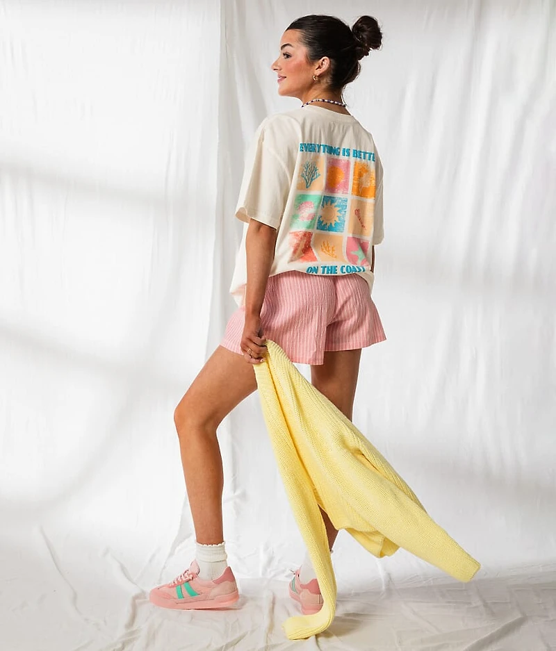 Better On The Coast Oversized T-Shirt