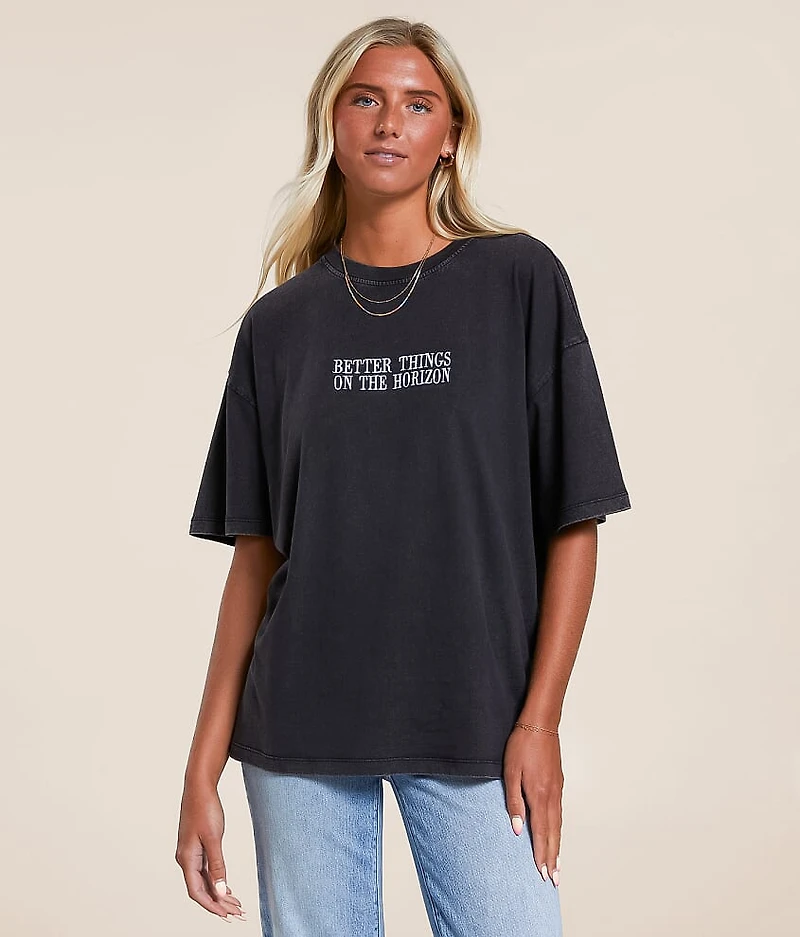 Better Things On The Horizon Washed T-Shirt