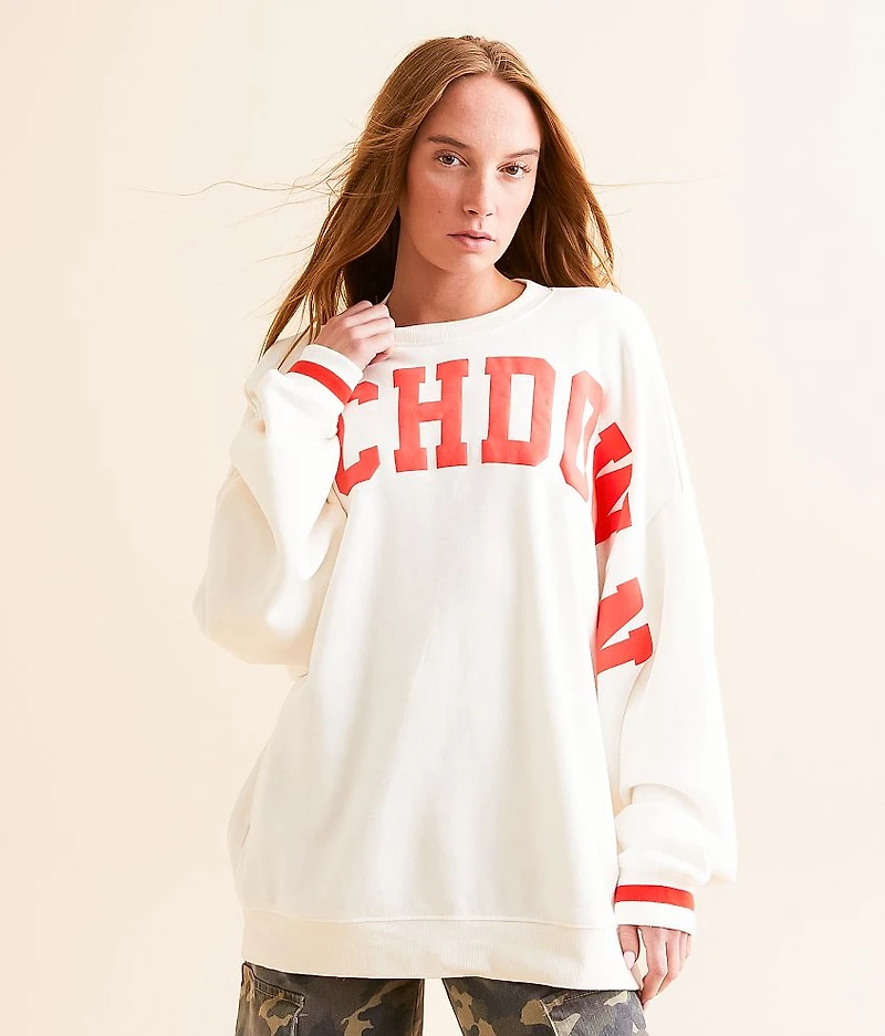 Touchdown Oversized Pullover