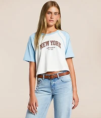 New York Cropped T-Shirt