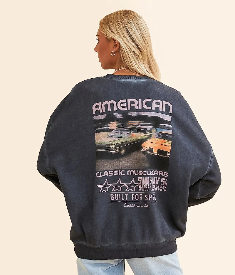 Built For Speed California Oversized Pullover