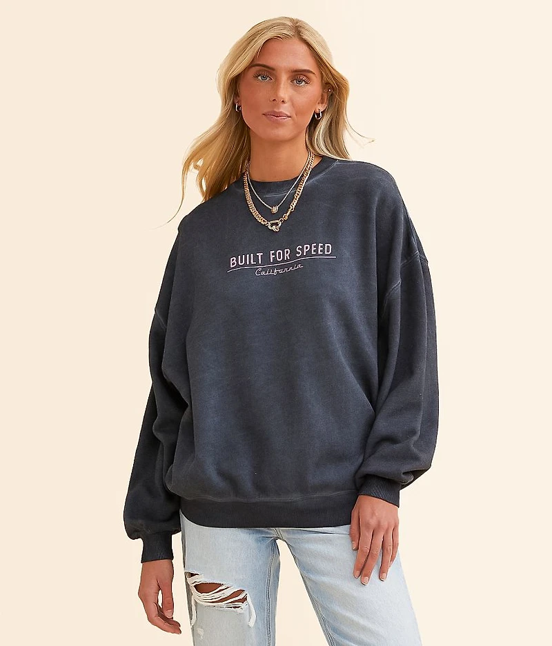 Built For Speed California Oversized Pullover