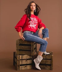 Cowgirl Era Oversized Pullover