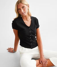 Ribbed T-Shirt