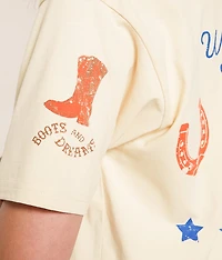 Howdy Tattoo Patch T-Shirt