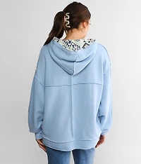 Exposed Seam Hoodie