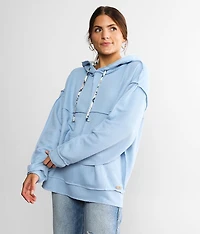 Exposed Seam Hoodie
