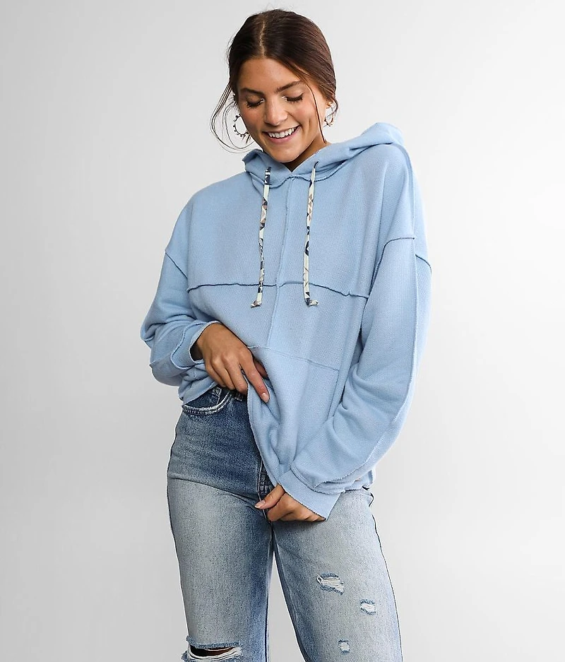 Exposed Seam Hoodie