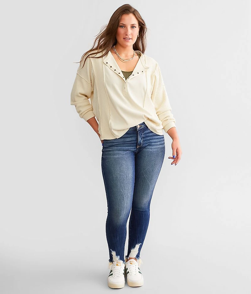 Exposed Seam Henley