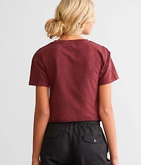 Pieced Hanky Hem T-Shirt