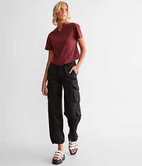 Pieced Hanky Hem T-Shirt