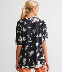 Oversized Bleach Washed T-Shirt