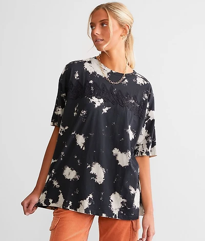 Oversized Bleach Washed T-Shirt