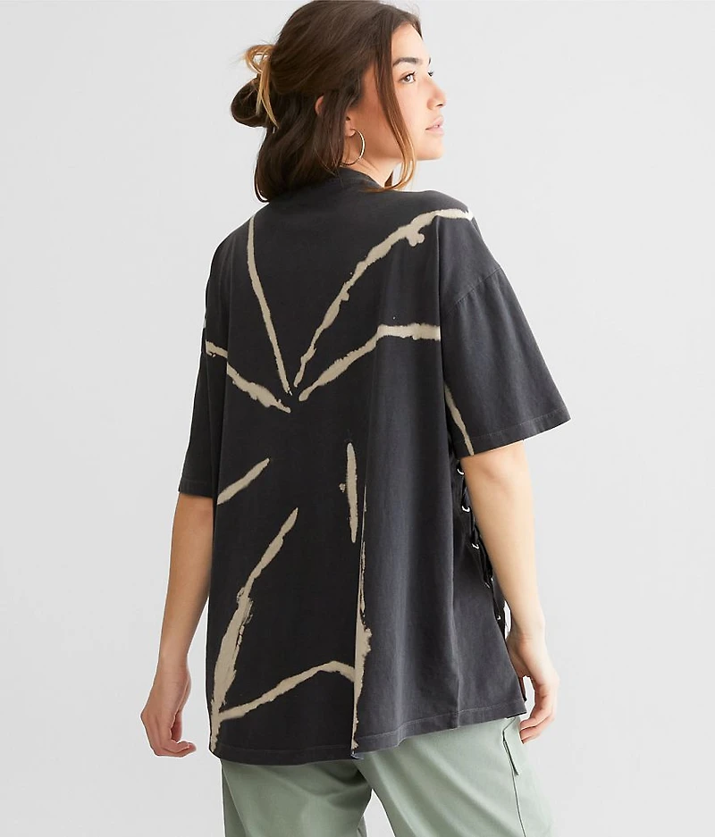 Oversized Bleach Washed T-Shirt