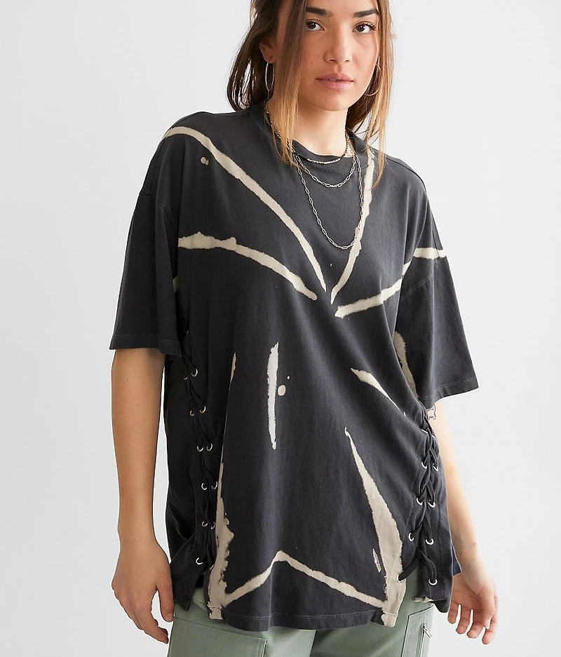 Oversized Bleach Washed T-Shirt