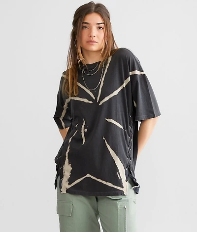 Oversized Bleach Washed T-Shirt
