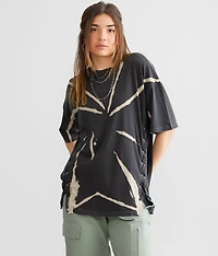 Oversized Bleach Washed T-Shirt