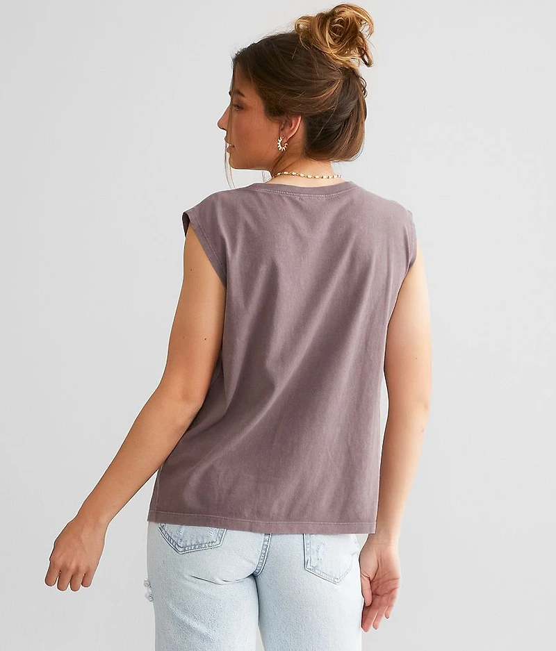 Studded Muscle Tank Top